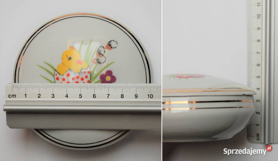 Puzderko bomboniera Wielkanoc porcelana Ćmielów Lublin