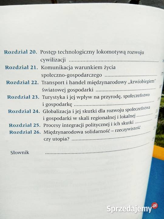 Nasz świat geografia podręcznik unikatowe sprzedam