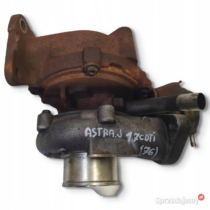 TURBOSPRĘŻARKA Opel Astra J 17 CDTI turbo