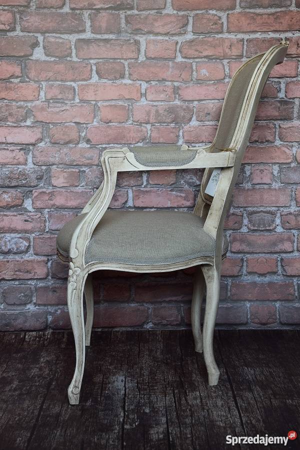 Fotel shabby chic ludwik unikat prowansja wielkopolskie Piła