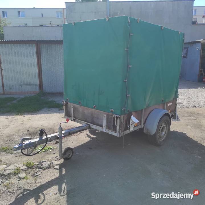Przyczepka samochodowa lekka z plandeką oś alko Przyczepy i naczepy Bydgoszcz
