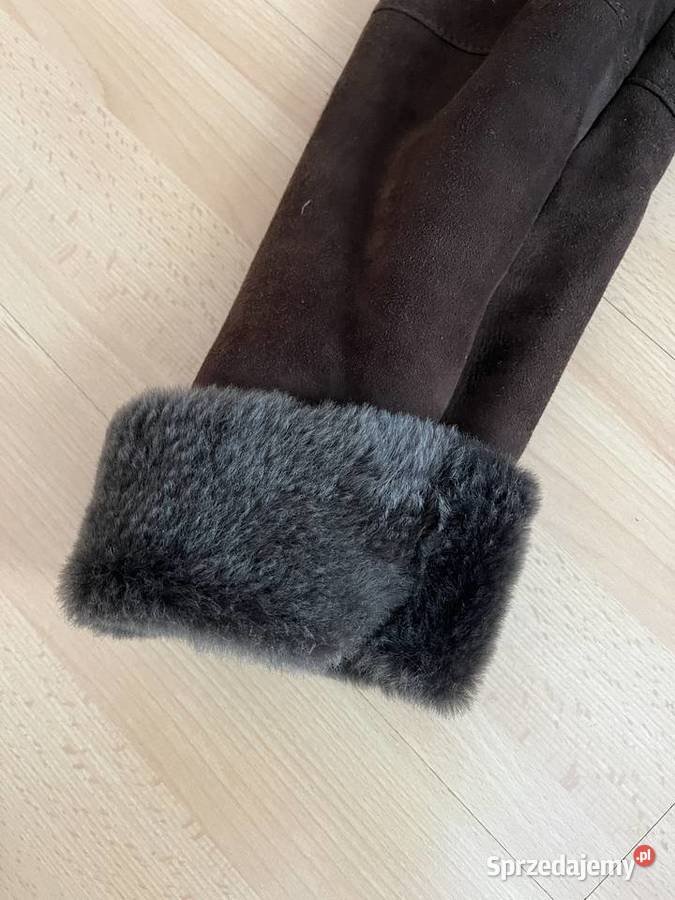 Kożuch damski brązowy kanadyjski Danier S