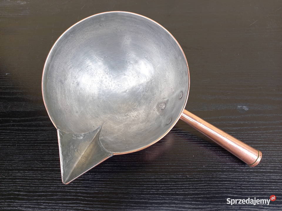 duża miedziana chochla poj 1 litr Warszawa