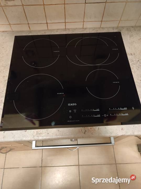 Płyta indukcyjna AEG HK6542HPFB uszkodzona AGD Pruszków