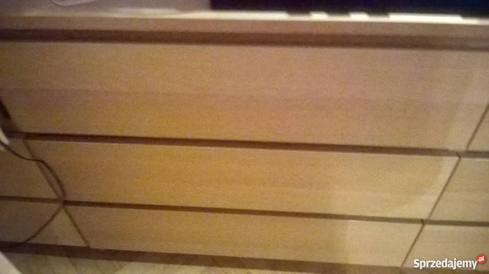 IKEA malm dąb bielony stan Lublin