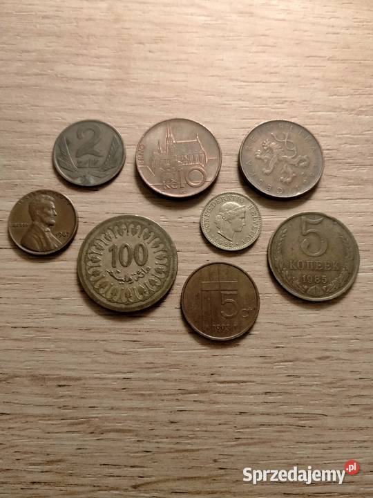Stare monety PRL wielkopolskie