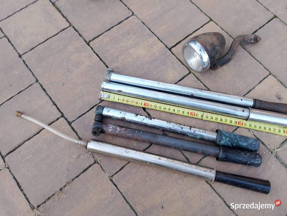 Pompki Romet zzr Wigry sokół lampa przód Piszczac