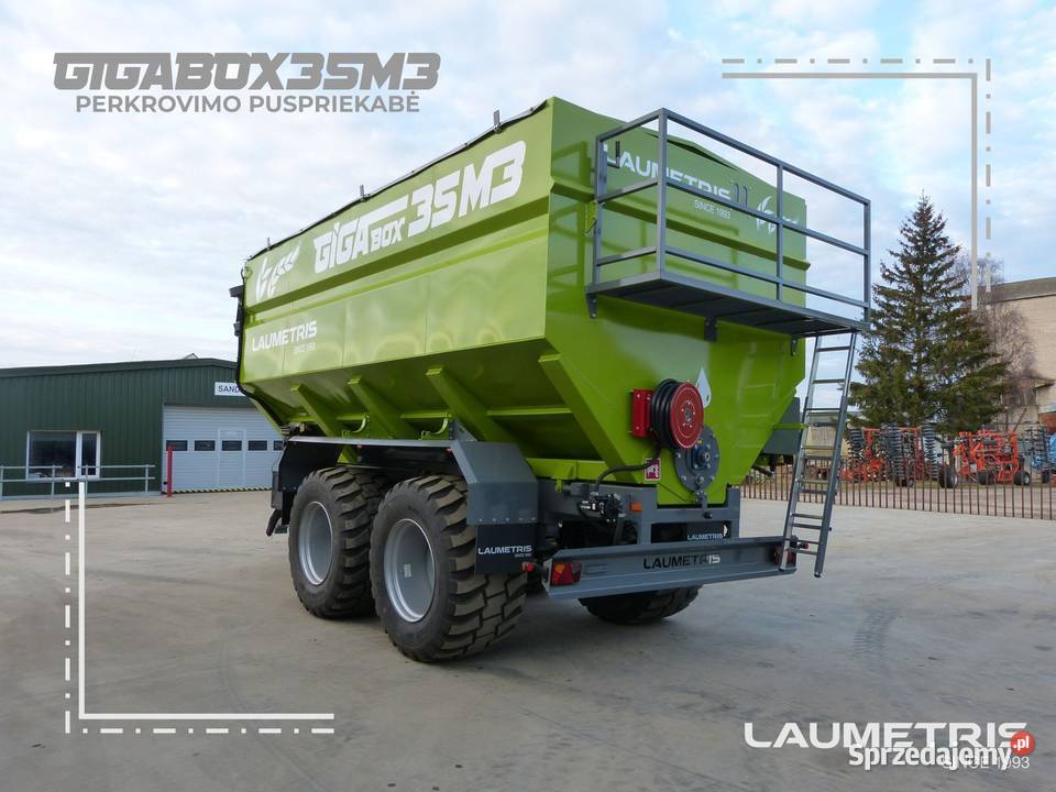 Laumetris Wóz przeładowczy GIGABOX 28 ton Białystok