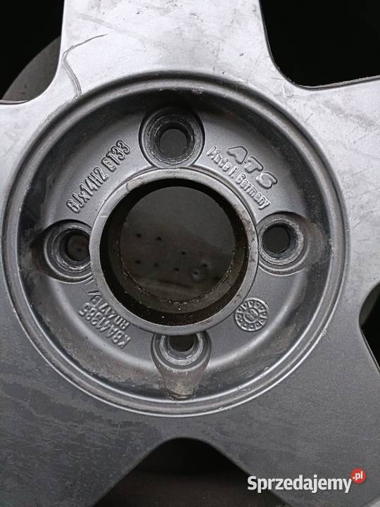 Felgi Ats 14x6j 4x100 et33 Samochodowe Ruda Śląska