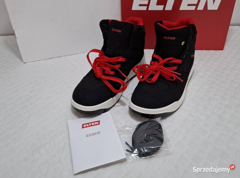 Buty robocze przemysłowe Elten Lakers black Mid Czeladź sprzedam