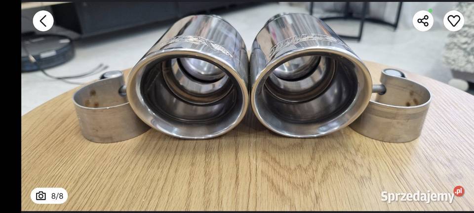 Końcówki wydechu Milltek Sport Polerowana GT 80 podlaskie Suwałki sprzedam