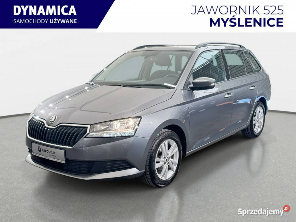 koda Fabia Combi Ambition 10TSI 95 M5 2022 r s szary małopolskie
