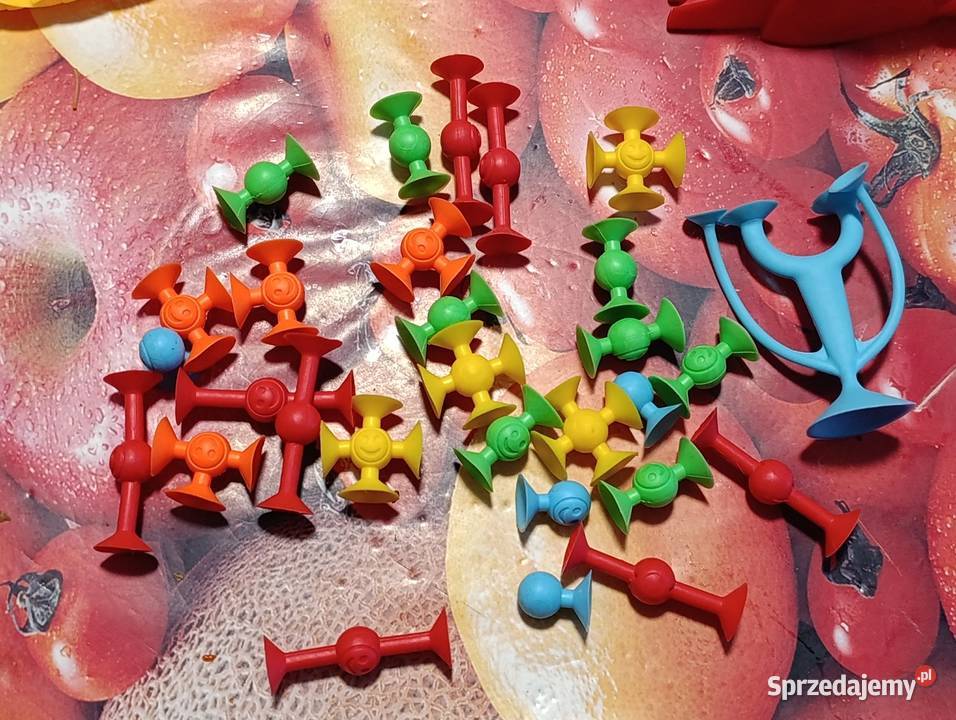 silikonowe klockiprzyssawki często znane jako Klocki Poznań sprzedam