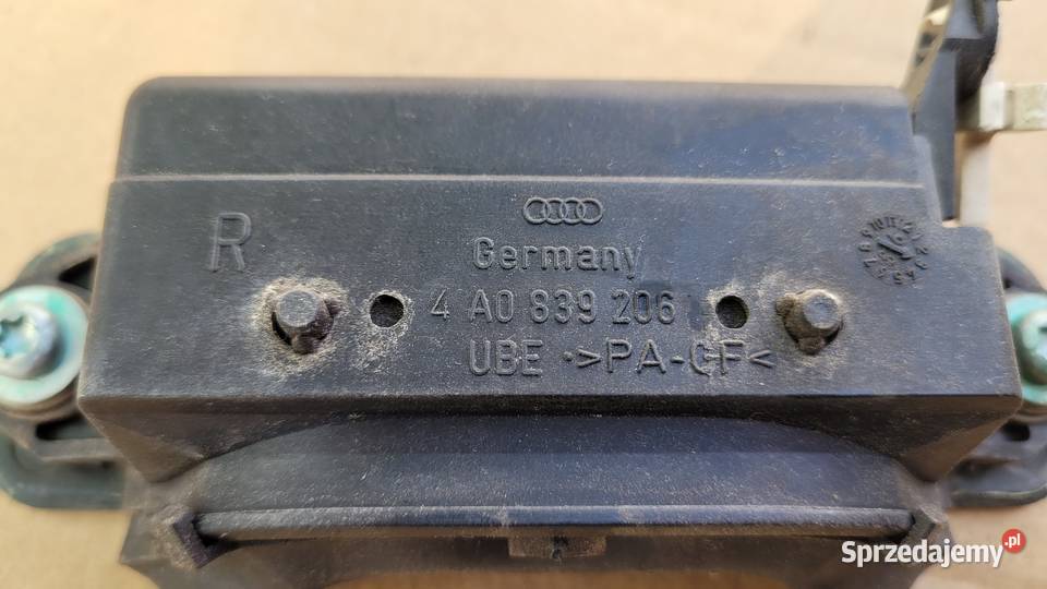 Klamka zewnętrzna AUDI A4 B5 PT LZ6L 4A0 839 206 lubelskie