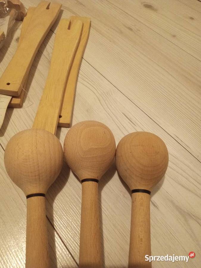 Drewniane przybory kuchenne 18 śląskie Mysłowice
