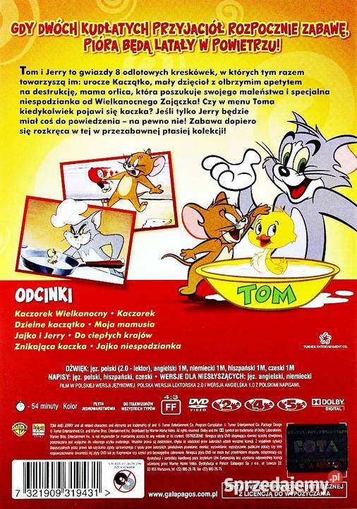 TOM I JERRY BRZYDKIE KACZĄTKO Kalisz