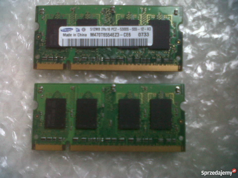 Pamięc 2 512MB 2Rx16 PC2 Kraków