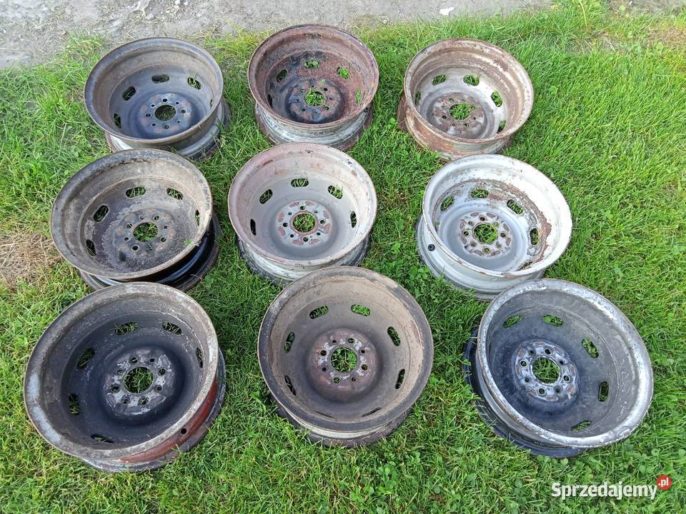 Polonez Fiat 125 felgi 5 J 13x4x98 bez noska Fiat (oryginalne) Koła i felgi podkarpackie Stalowa Wola