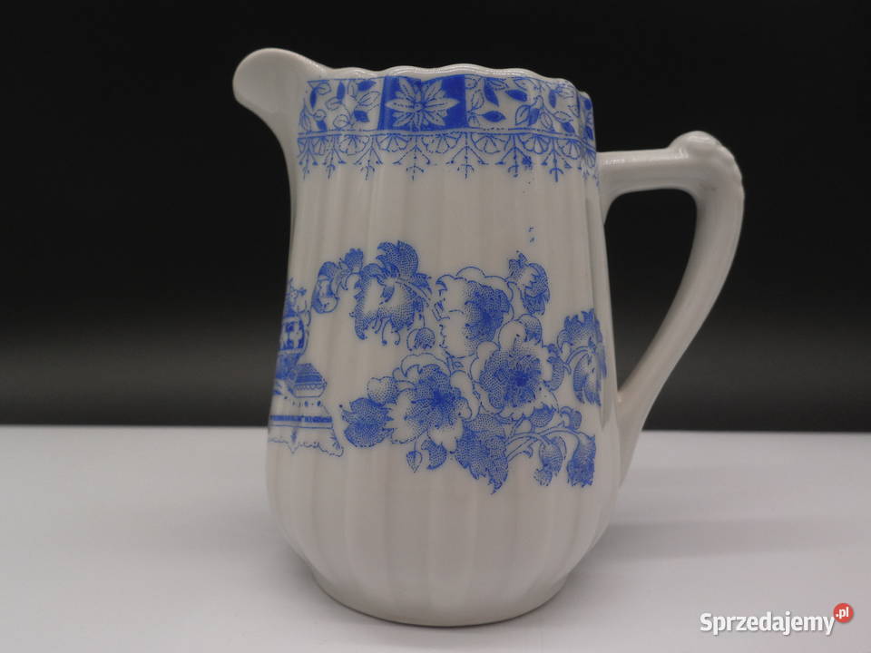 Porcelanowy Mlecznik Kahla China Blau Vintage z Raszków