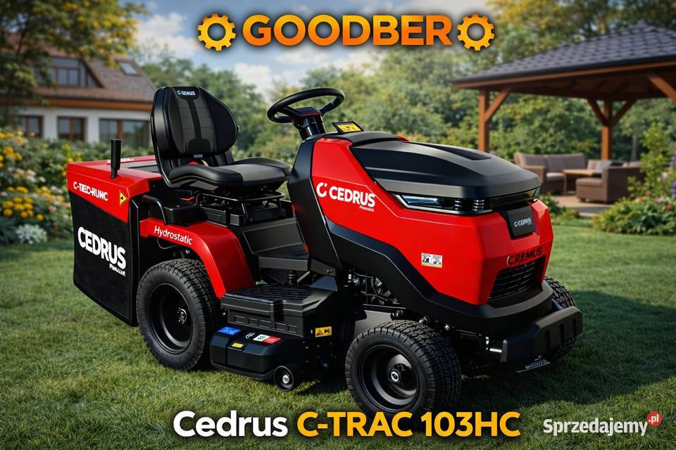 Kosiatrka traktorek Cedruc CTrac Premium 103HC Bieliny