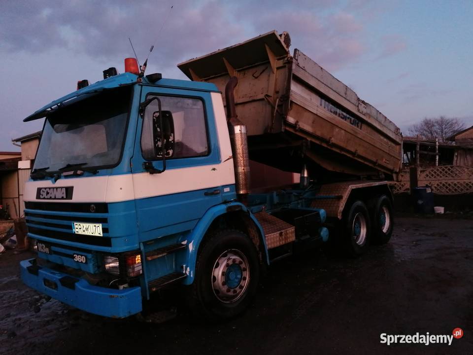Scania 113h wywrotka 6x4 Radomsko
