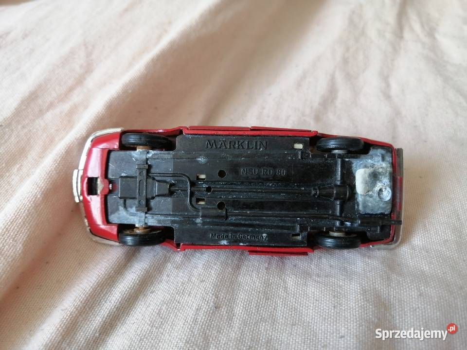 kolekcjonerski resorak PRL MARKLIN NSU RO 80 dolnośląskie Legnica