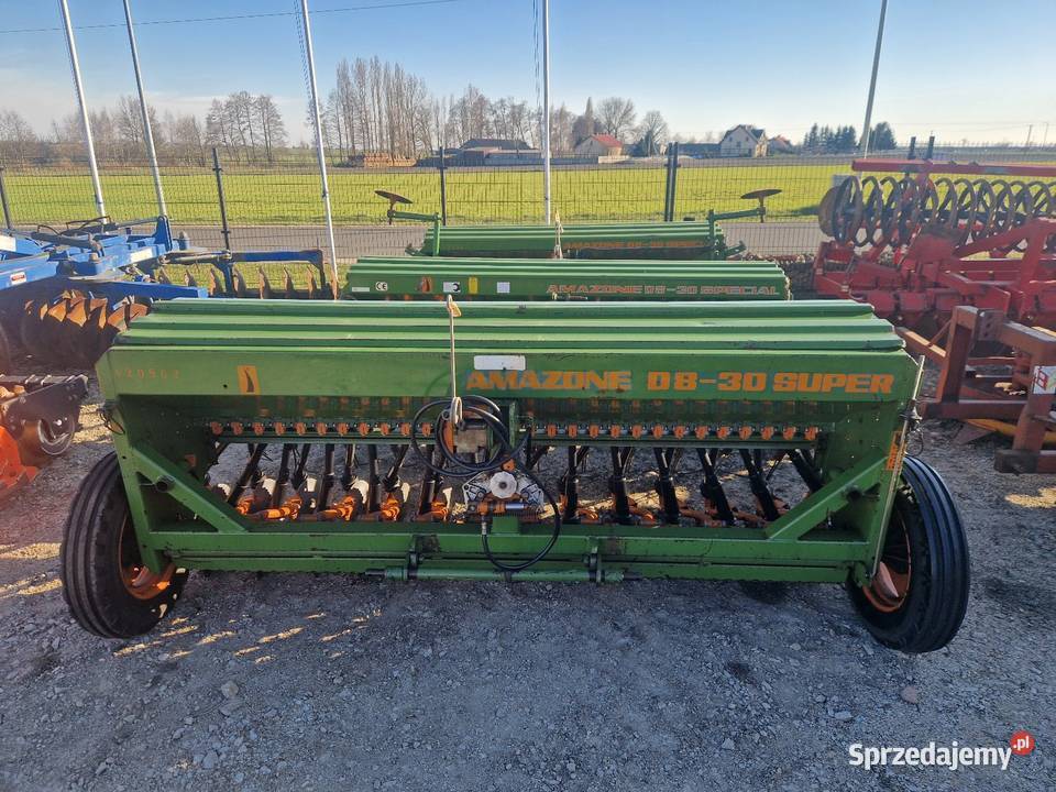 Siewnik AMAZONE D8 Super talerzowy 3m Siewniki i sadzarki Osiek Mały