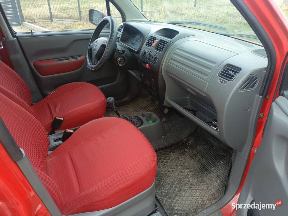 Opel Agila 12 benzyna 2002Stan Aktualne opłaty nieuszkodzony Agila Aleksandrów Łódzki