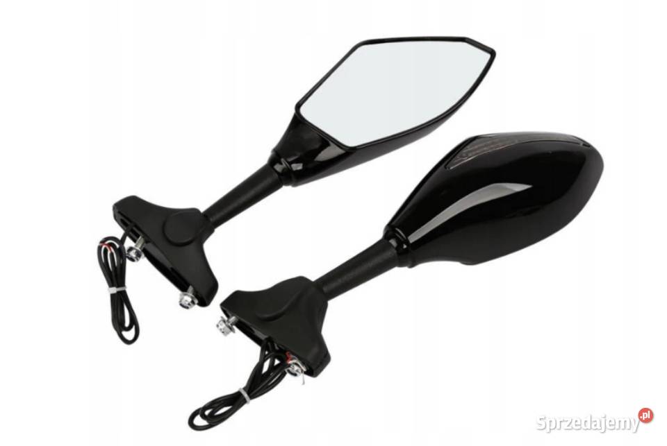 LUSTERKA DO OWIEWKI MOTOCYKLA Z KIERUNKOWSKAZAMI śląskie Sosnowiec
