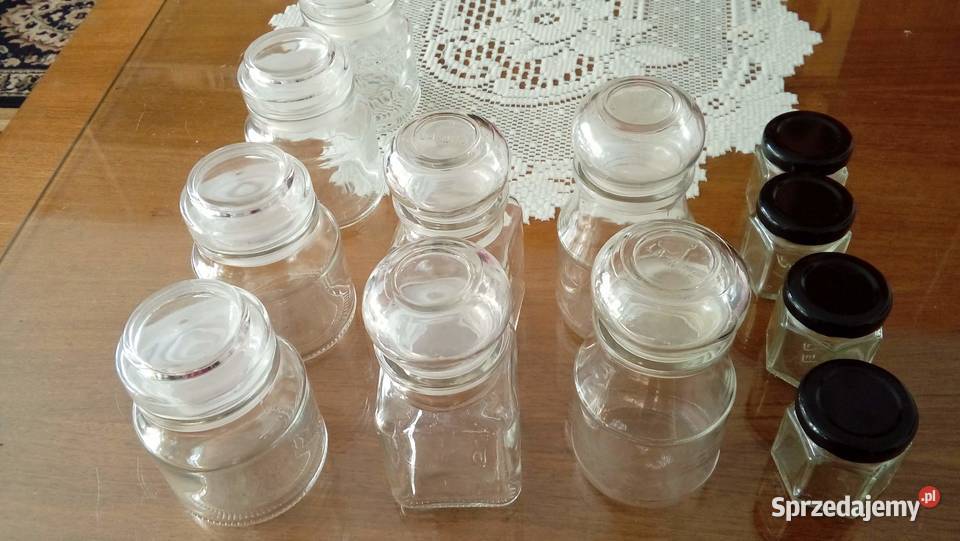 Słoiki z hermetycznym zamknięciem przezroczysty mazowieckie Warszawa