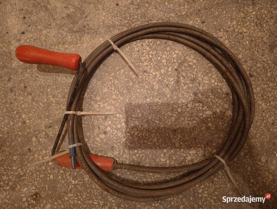 Metalowa spirala żmijka sprężynka kanalizacyjna śląskie Będzin