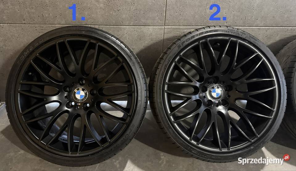 19 BMW e93 e60 e61 felgi koła komplet 5x120 ET15 Lubasz