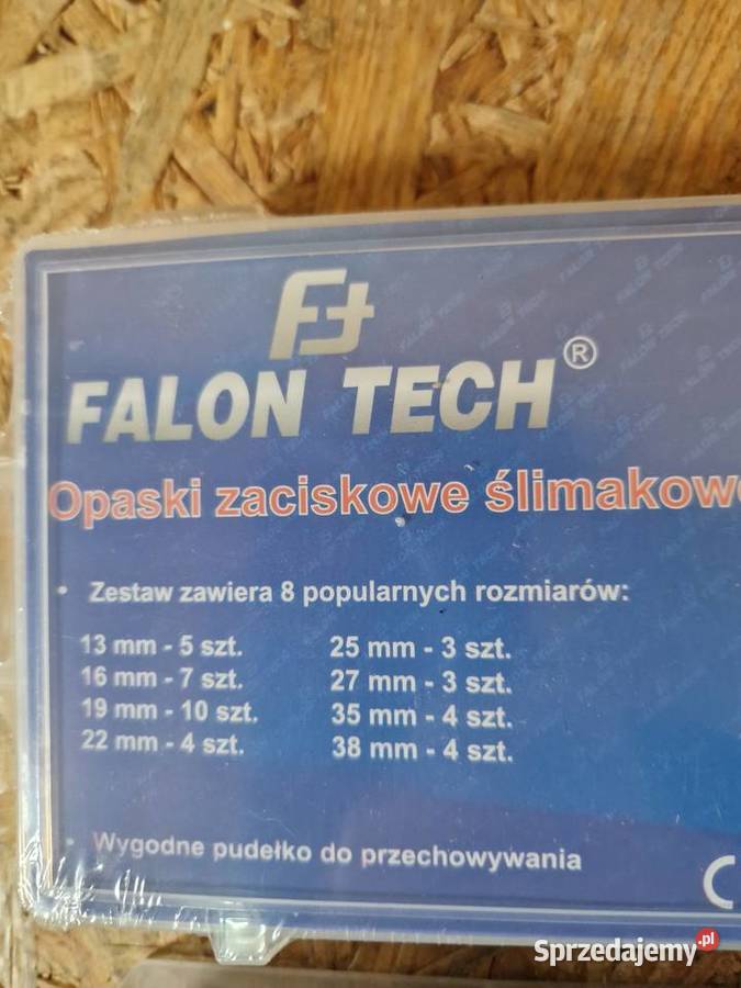 OPASKI ZACISKOWE ŚLIMAKOWE ZESTAW 40 1338 mm