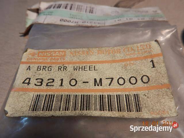 ŁOŻYSKO OSI PIASTY NISSAN CHERRY N10 N12 10 12 osobowe
