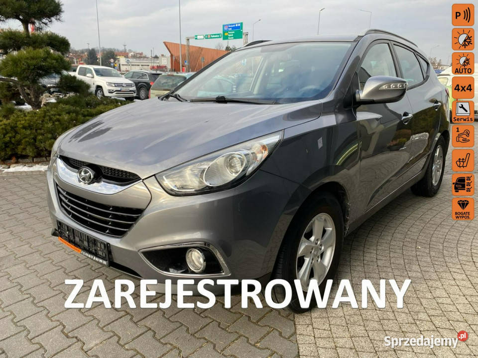 Hyundai ix35 4x4 hak klimatronic podgrz fot x4 ESP Żory