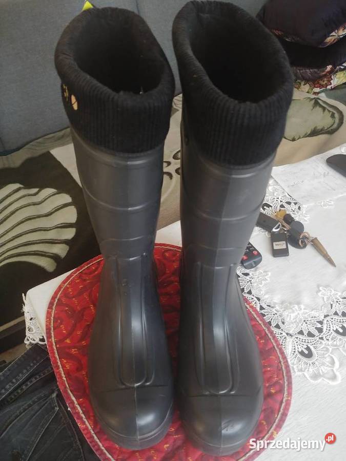 KALOSZE ROBOCZE BEZPIECZNE ANTY RZEBICIOWA 45 lubelskie Stoczek Łukowski