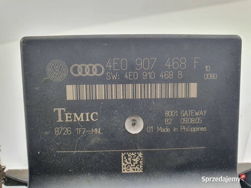 MODUŁ AUDI A8 42 TDI 4E0907468F Lipno sprzedam