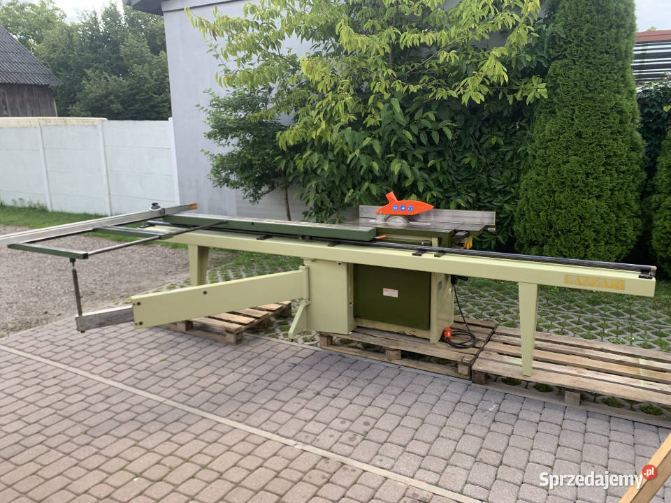 Piła formatowa LAZZARI CS41 z podcinaczem 22 Kw Leśnictwo Piotrów-Porębiska