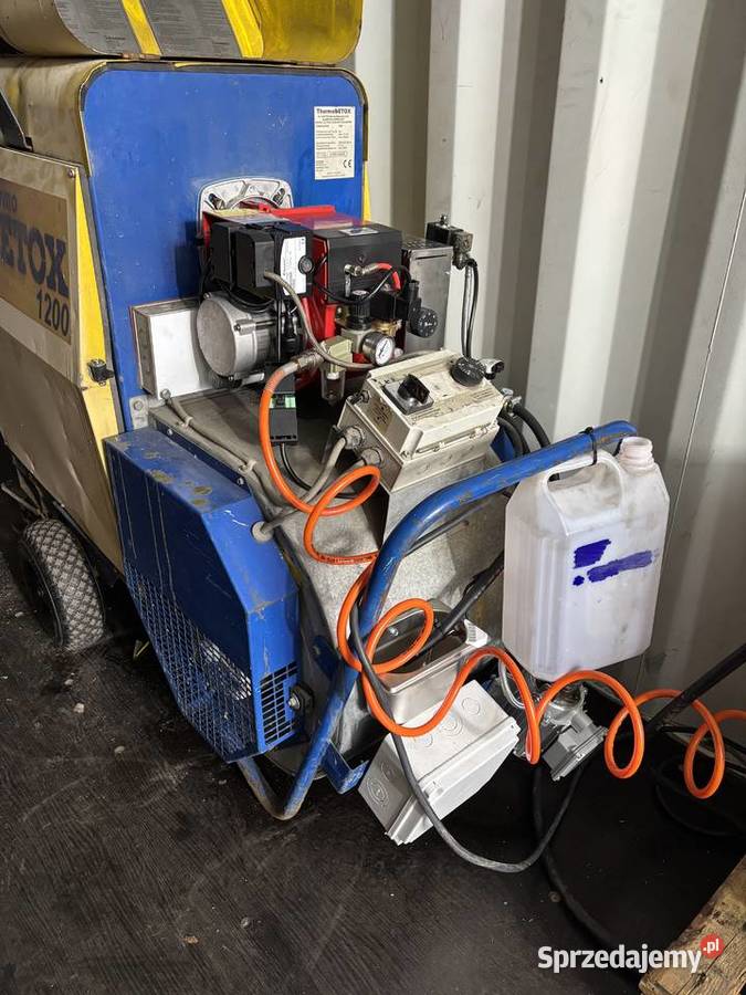 Nagrzewnica 110KW ThermoBETOX 1200 z palnikiem kujawsko-pomorskie Osielsko