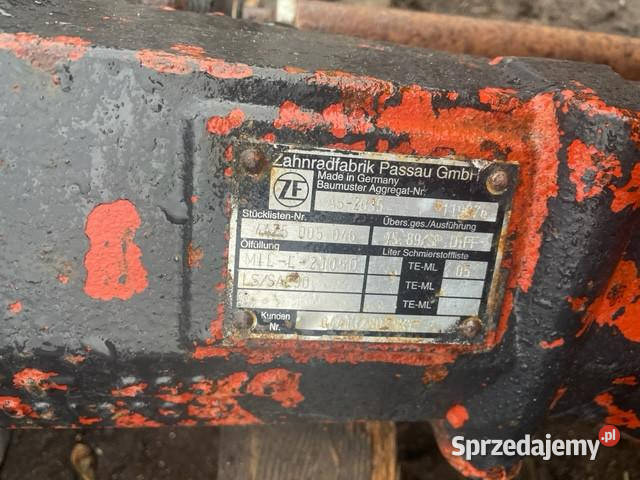 Most ZF As2035 CZĘŚCI Deutz Fahr Agrotron 105 wielkopolskie Jastrzębniki