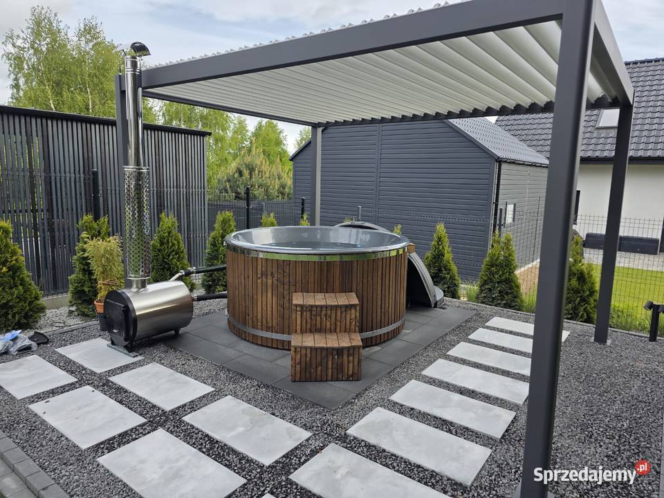 Kompleks SPA sauna balia ogrodowa na drewno pomorskie Starogard Gdański