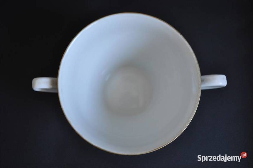Włocławek porcelanowe bulionówki Porcelana i szkło Warszawa