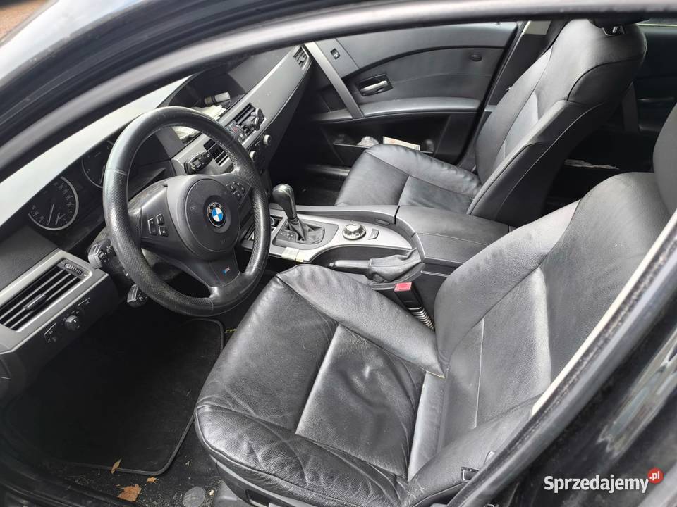 BMW 530 D E61 2005 Zarejestrowany Uszkodzona Zambrów