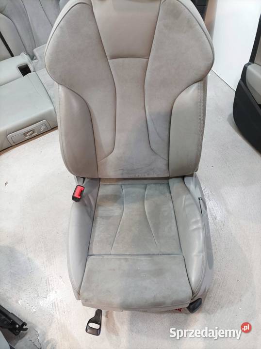 FOTELE PRZÓD TYŁ KANAPA PÓŁSKÓRA SEDAN Audi A3