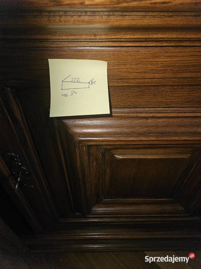 Dębowa komoda Gdynia