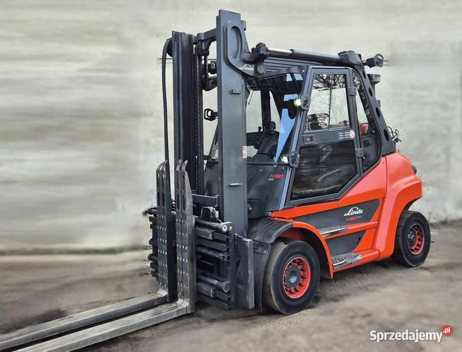 Linde H60 2021r kabina klima wózek widłowy H70 kabina Rybnik sprzedam