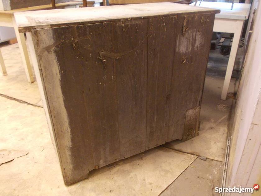 Przedwojenna drewniana komoda Bielsko-Biała