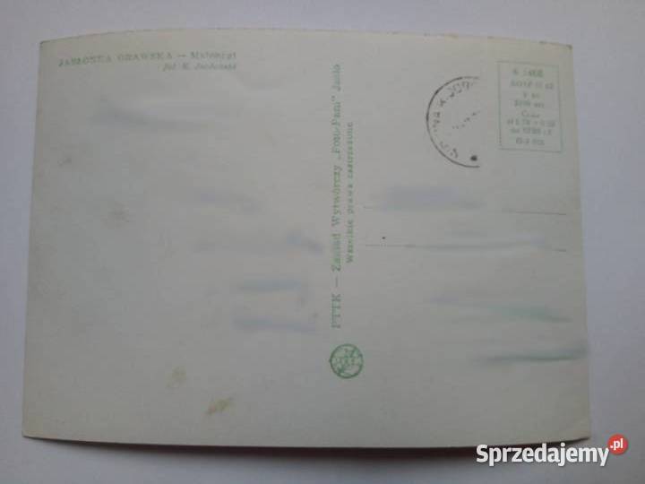 Pocztówka Jabłonka Orawska z lat 70tych Dąbrowa Górnicza