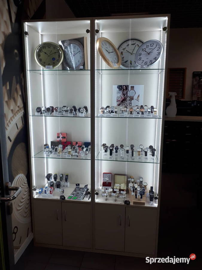 Gablota Gabloty Stoisko Ładne Beżowe Jasne Warszawa