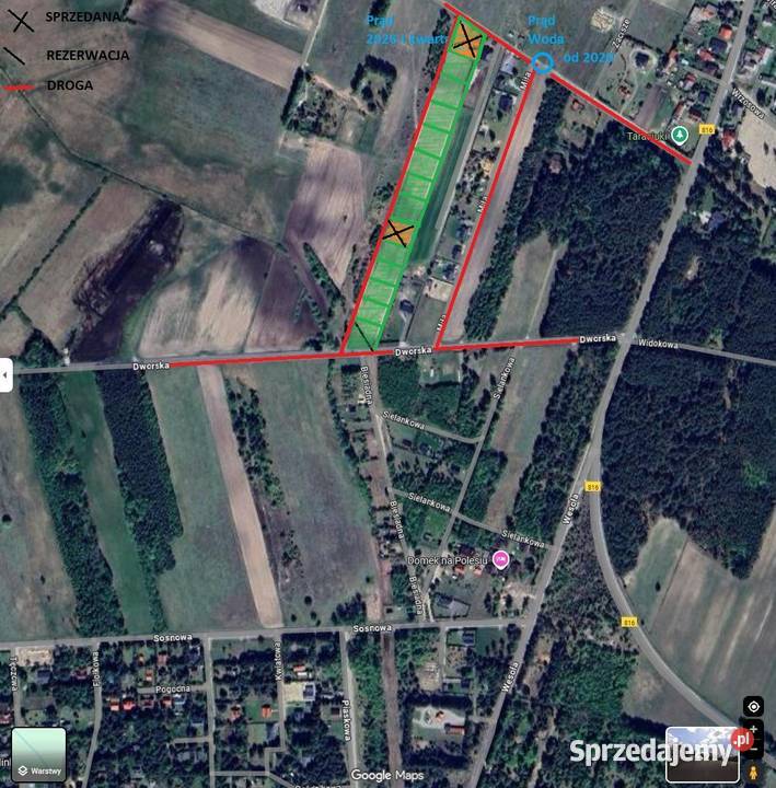 Jezioro Białe Okuninka Włodawa Sprzedaż Orchówek sprzedam